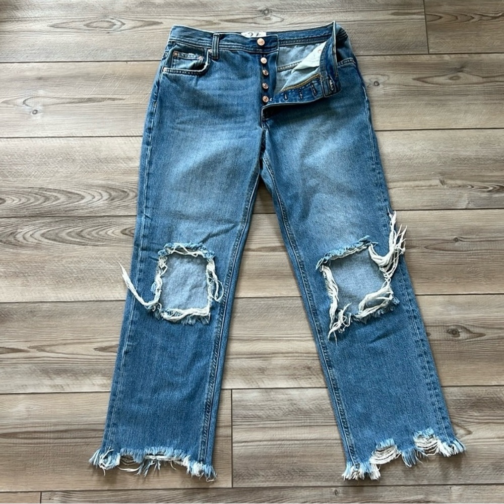 Free People - Maggie Straight Leg Jeans